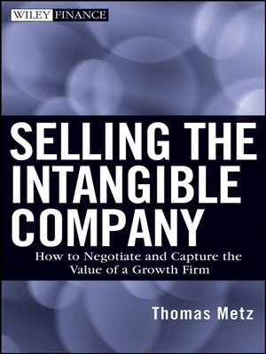 cover image of Selling the Intangible Company